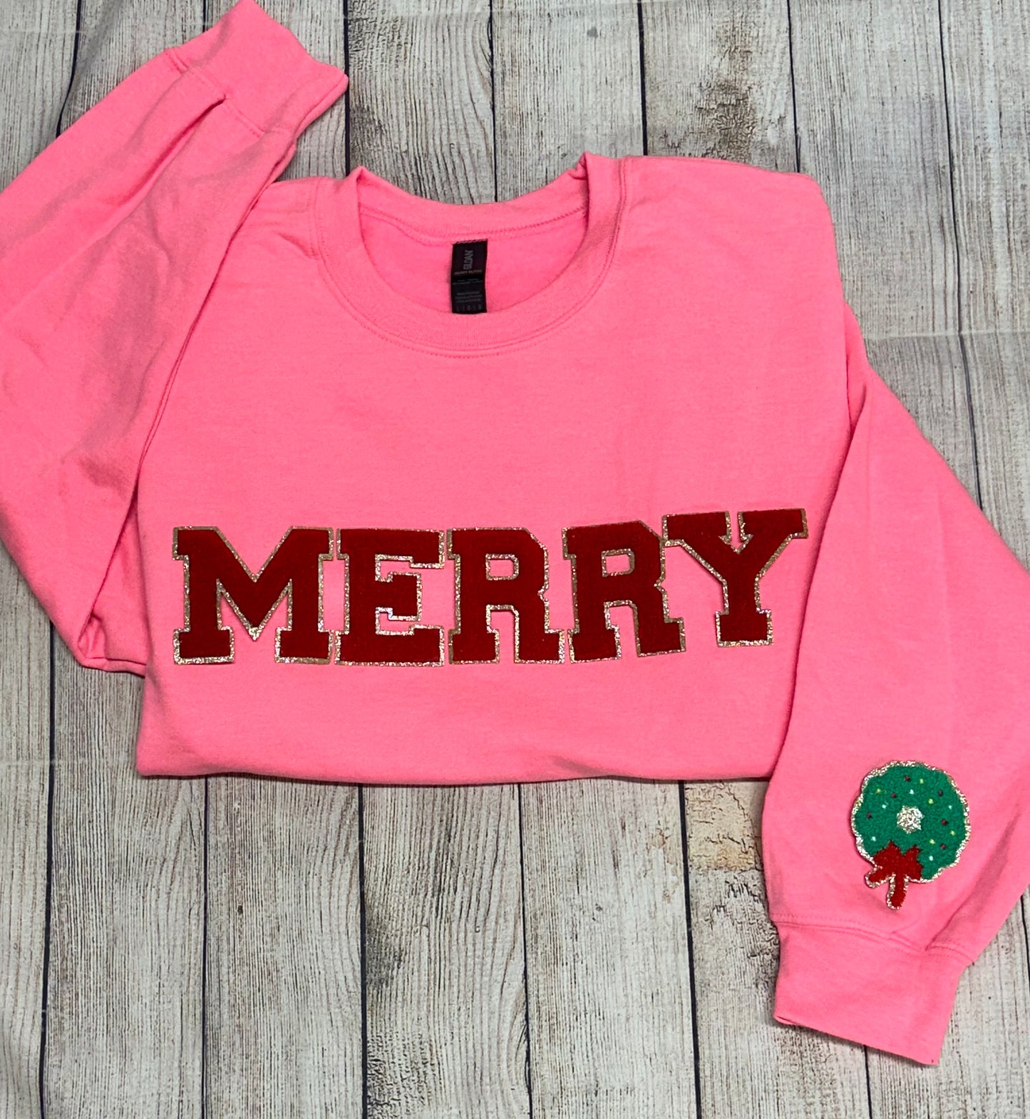 Patch sweatshirts