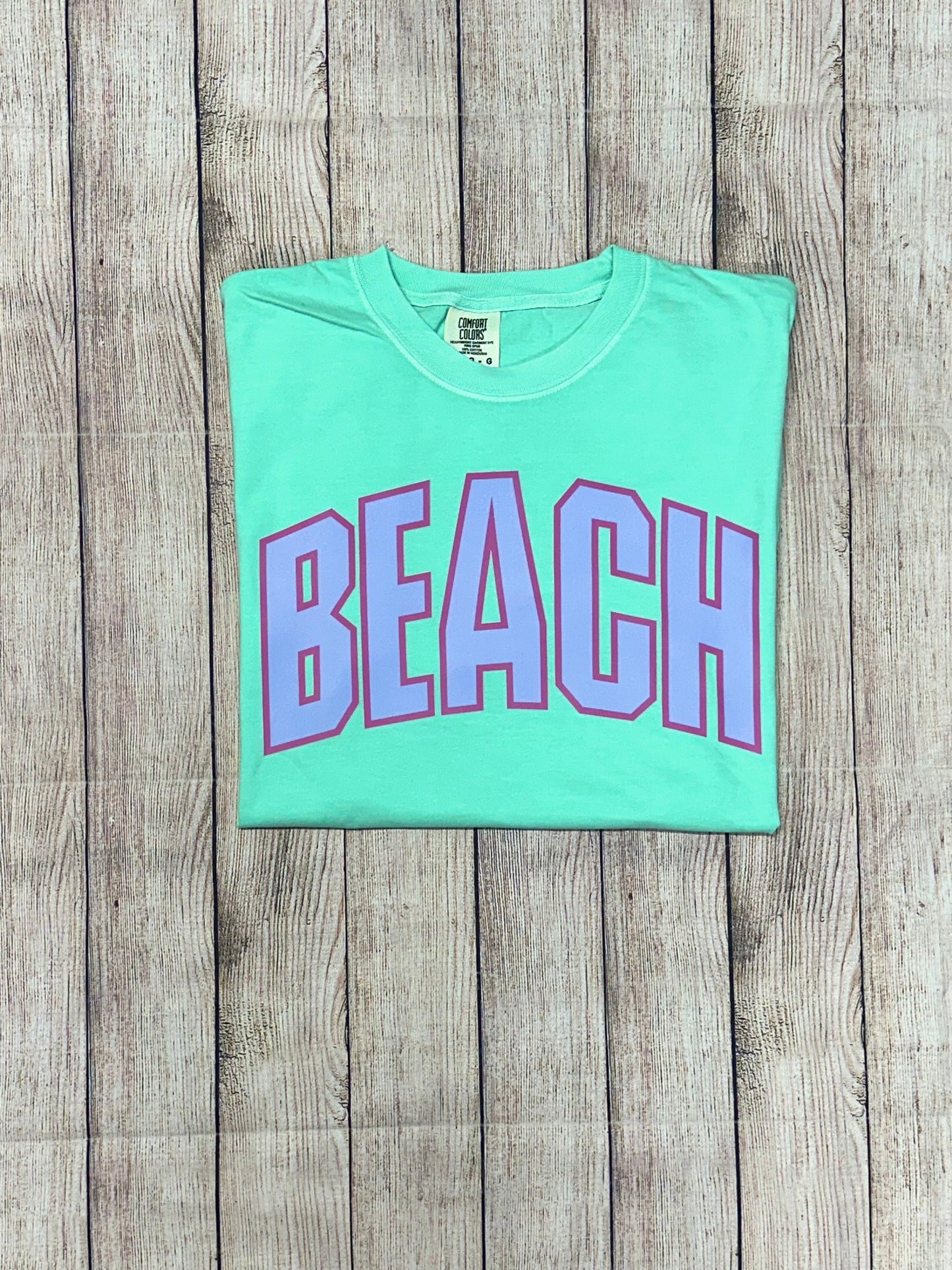 Comfort colors beach tee