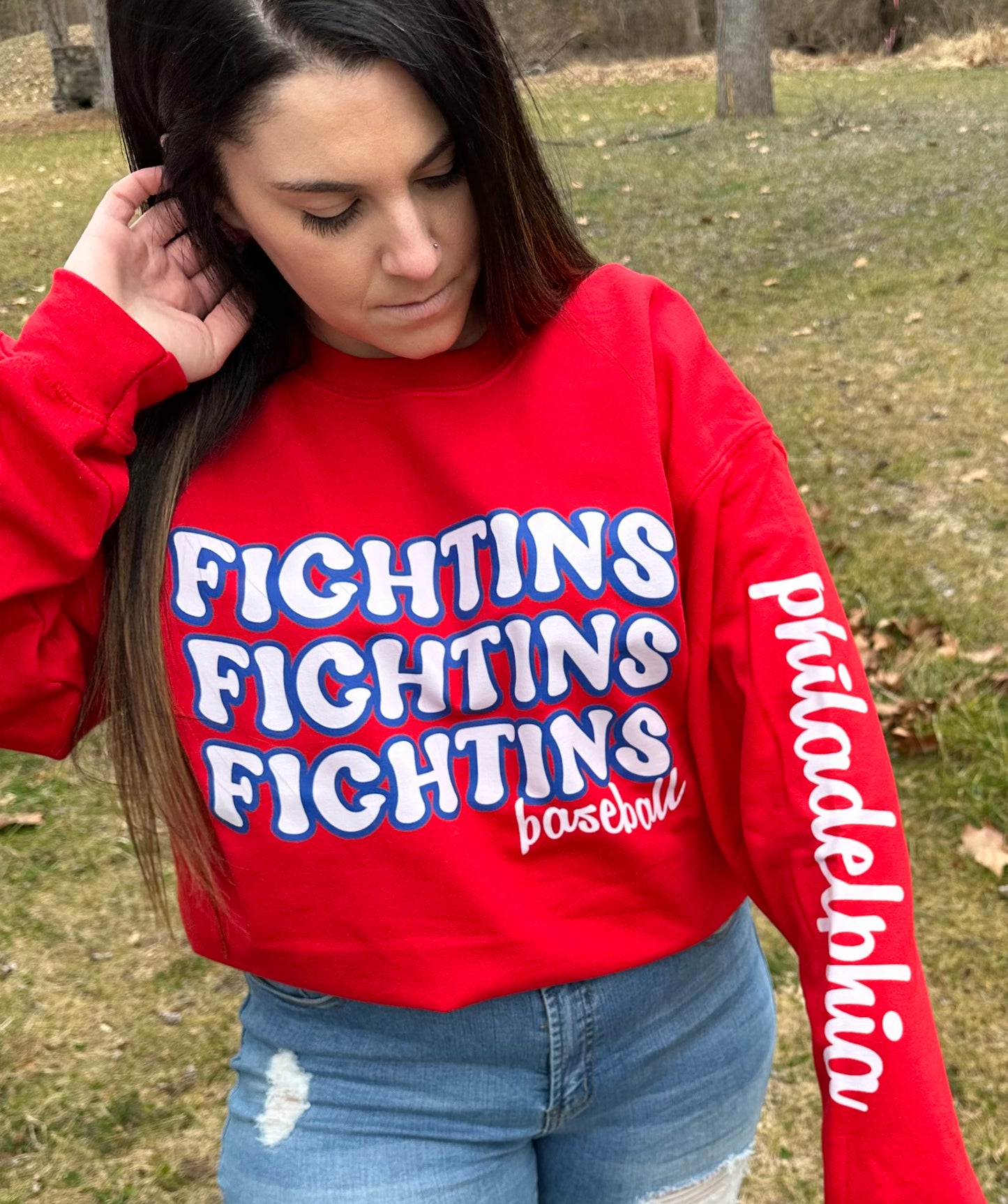 Fightins repeat sweatshirt