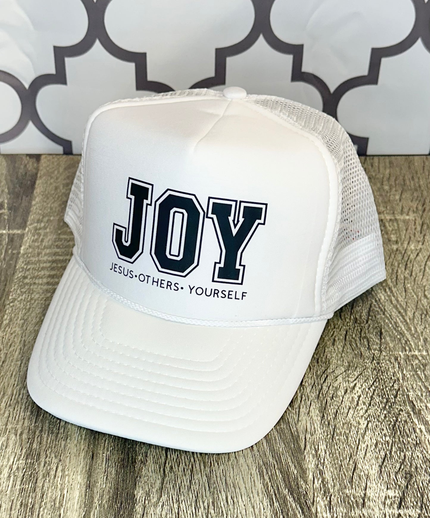 JOY Jesus•Others•Yourself Trucker Hat Snap Back