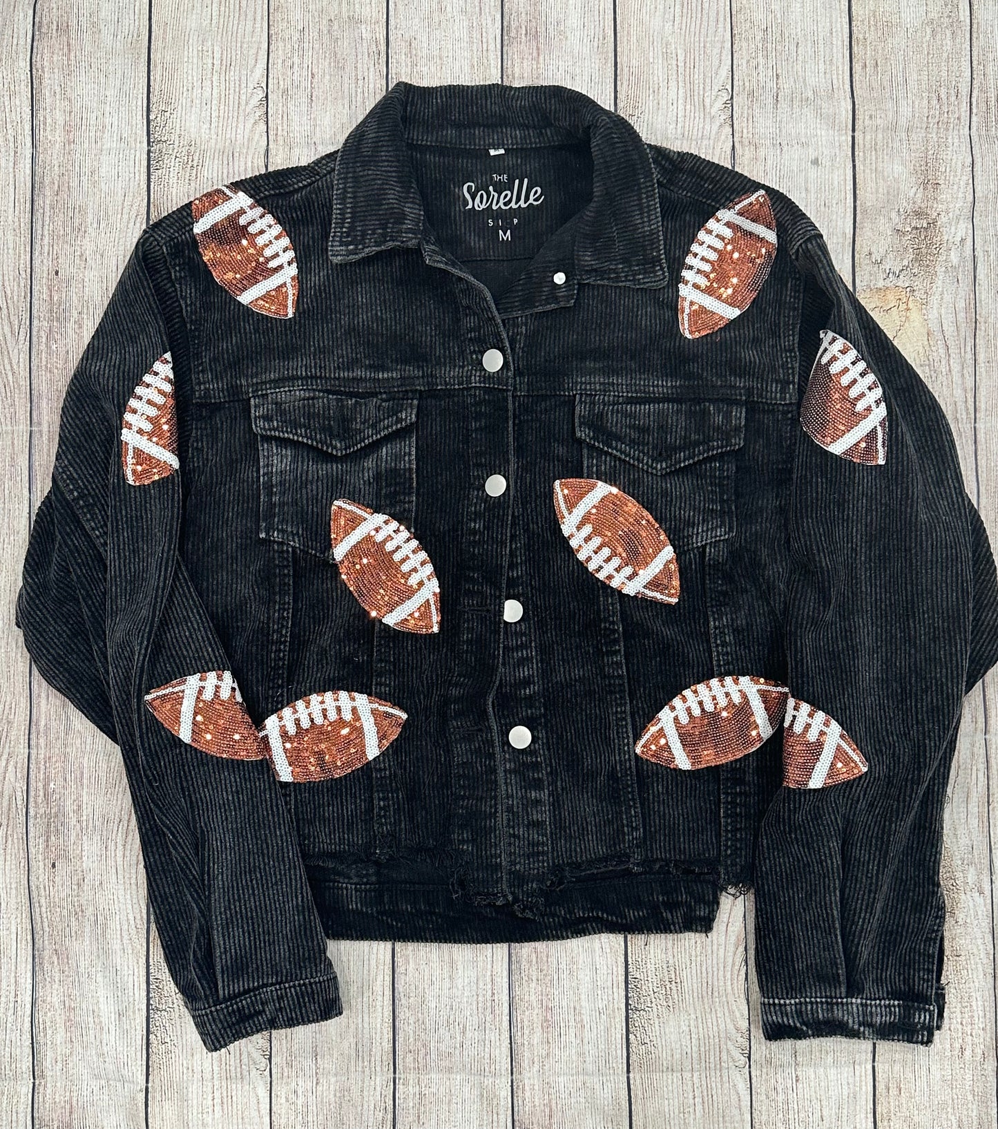 Game day corduroy jacket