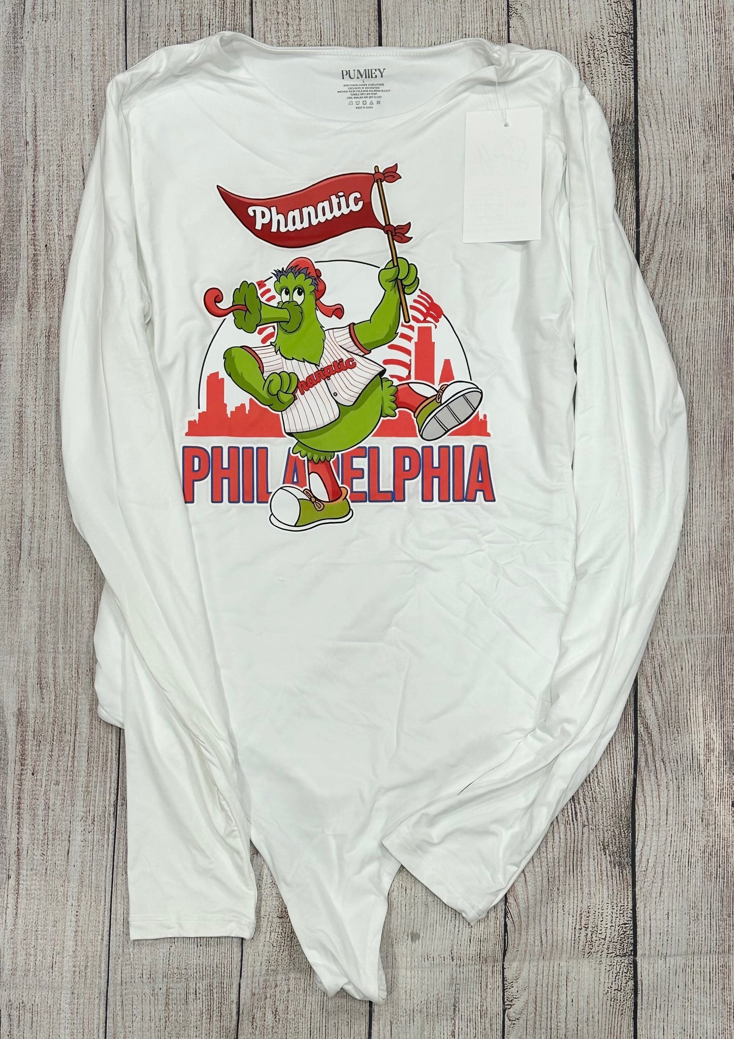 Phanatic thong bodysuit