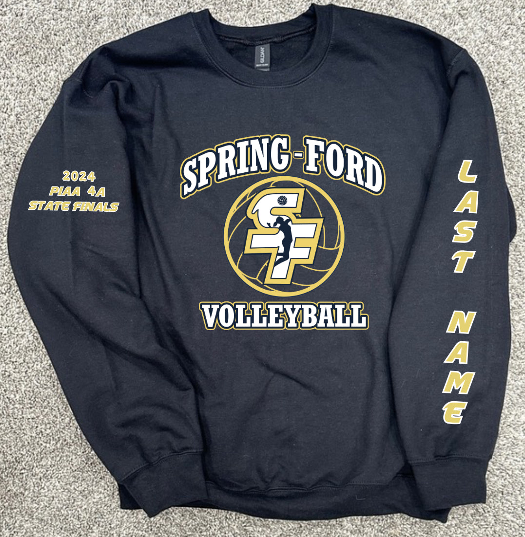 Spring-ford state finals navy blue sweatshirt