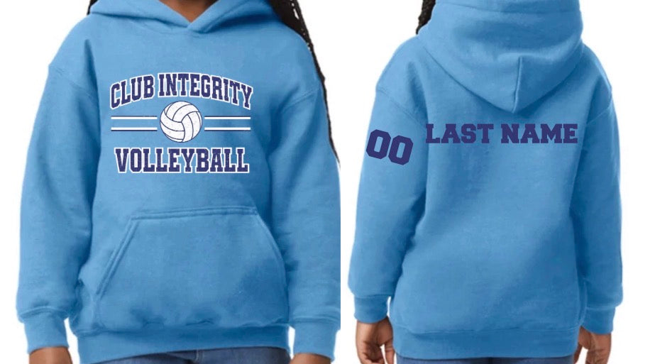Club Integrity Volleyball Youth Hoodie