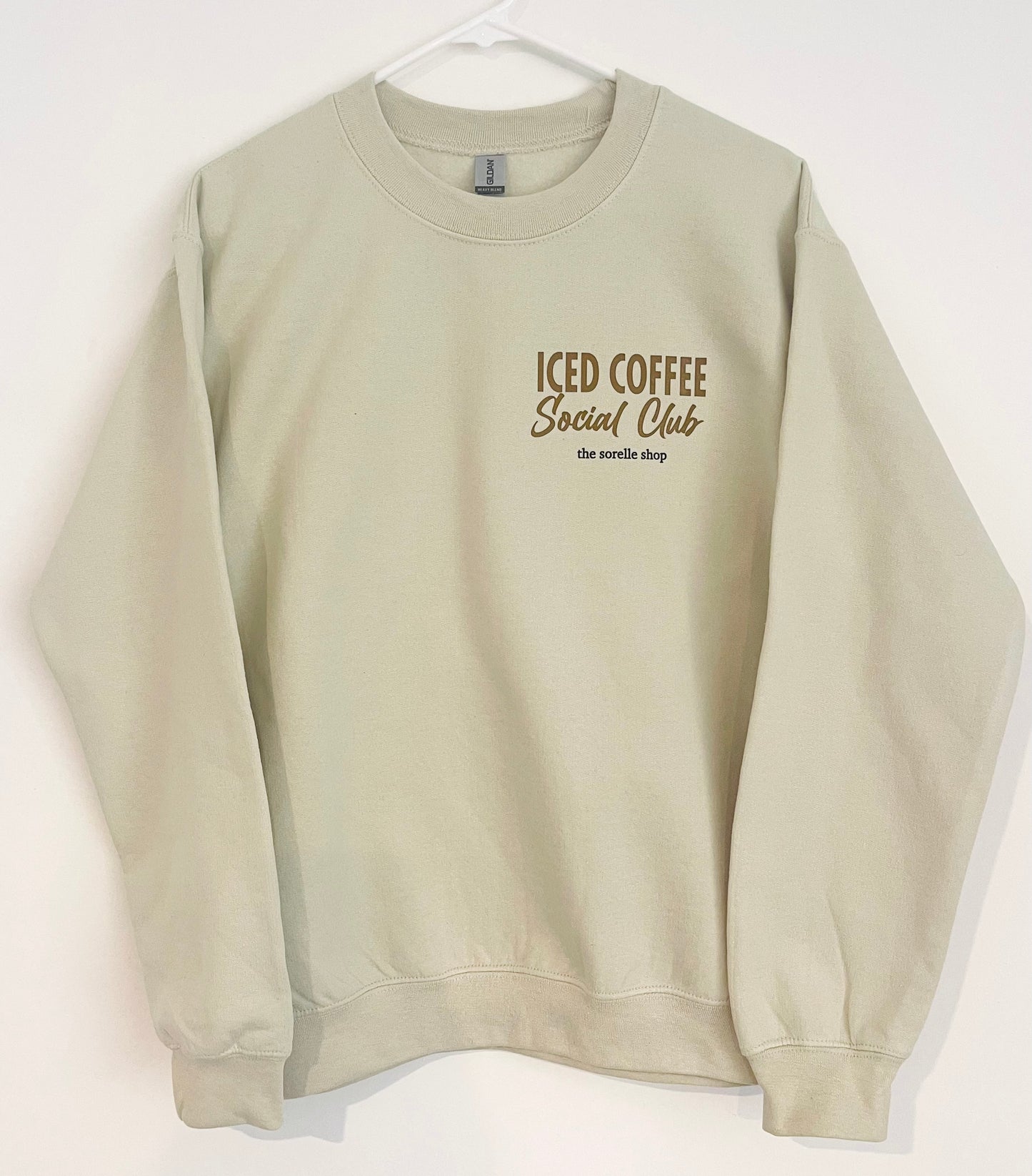 Iced Coffee Social Club sweatshirt