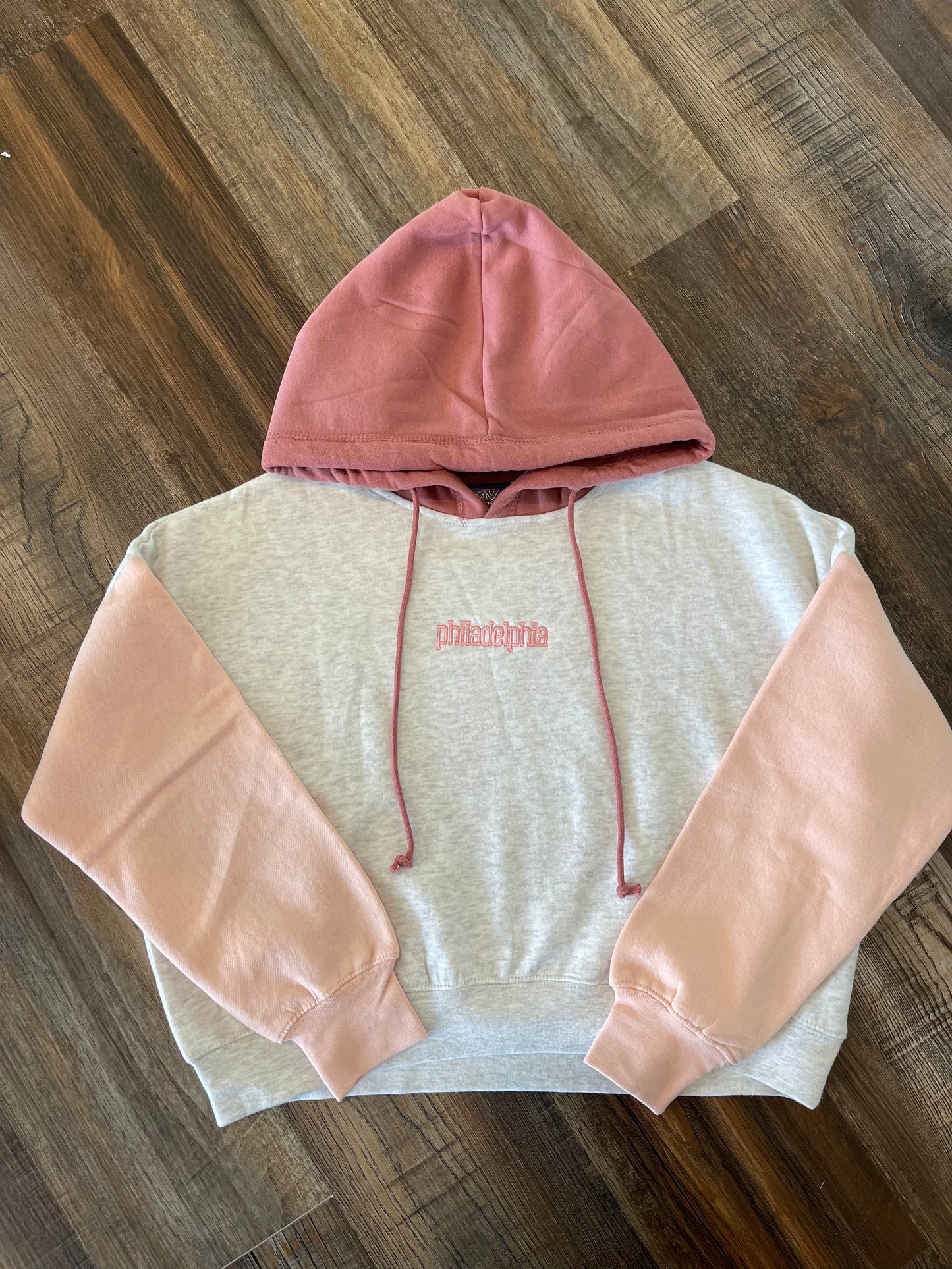 Philadelphia waist length hoodie