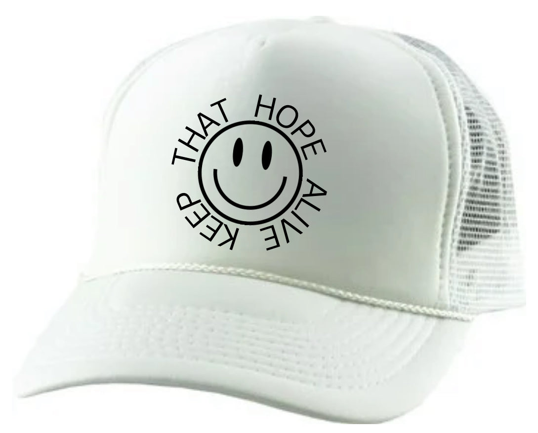 KEEP THAT HOPE ALIVE trucker hat snap back
