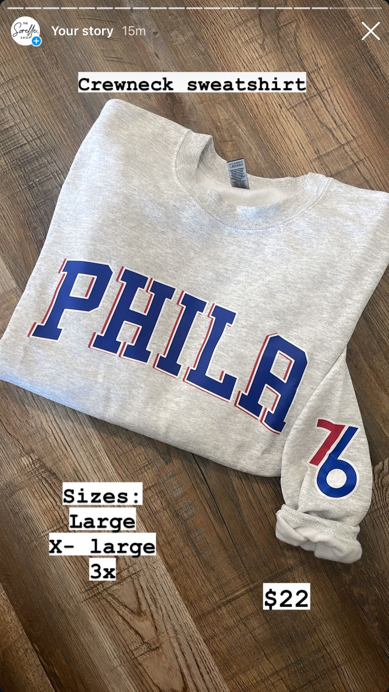 In stock sale