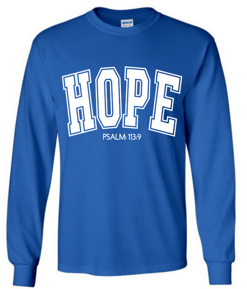 HOPE psalm: 113:9 Tee