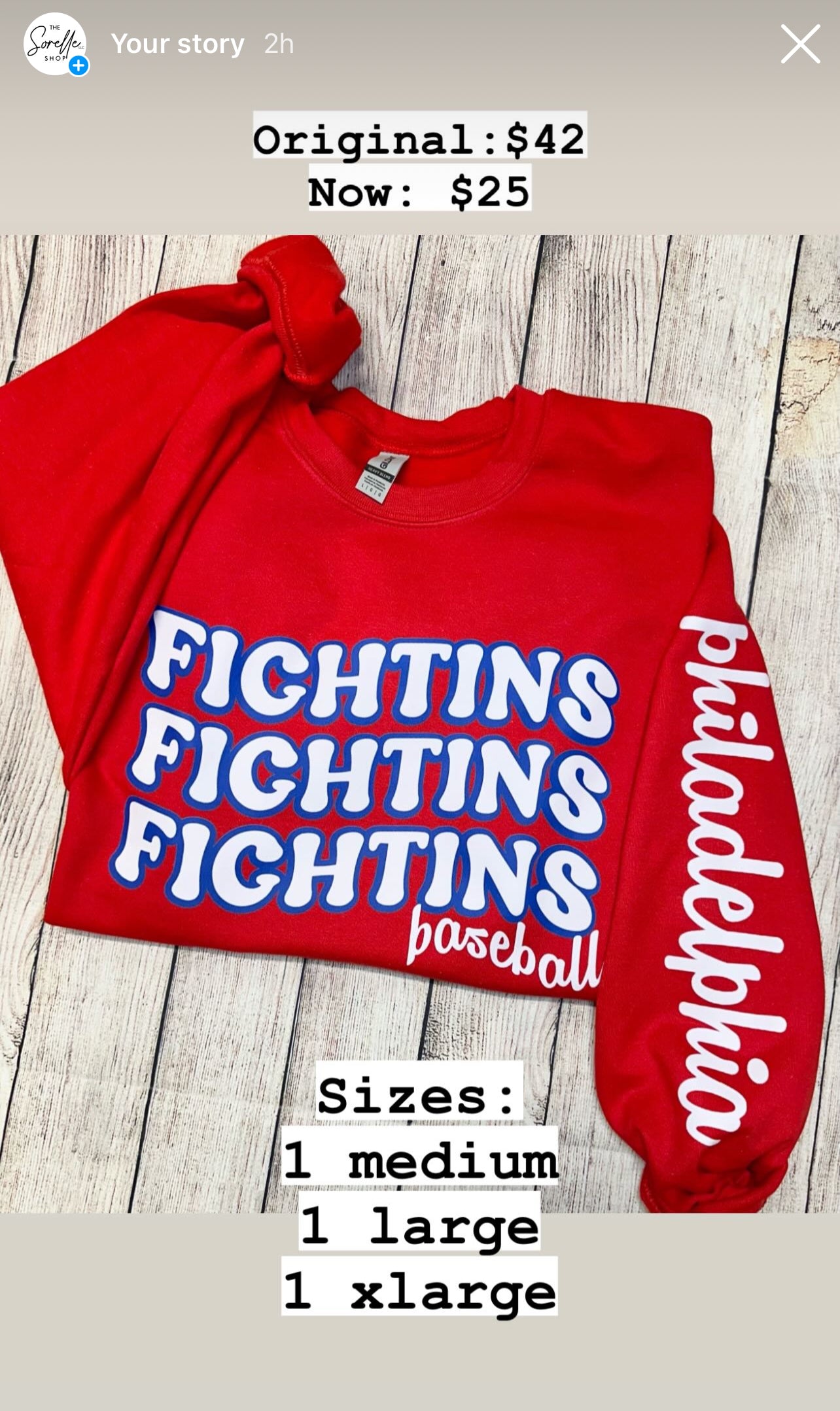 In stock sale - 2 items