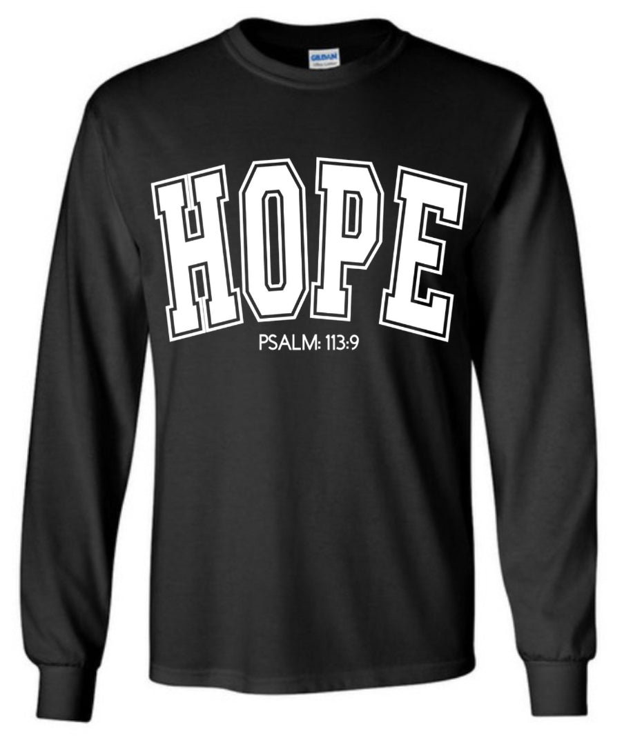 HOPE psalm: 113:9 Tee