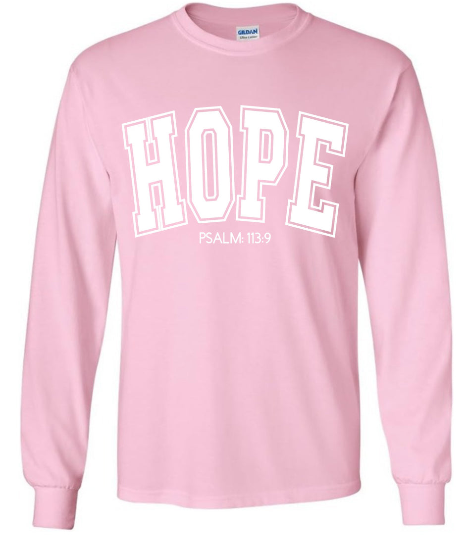 HOPE psalm: 113:9 Tee