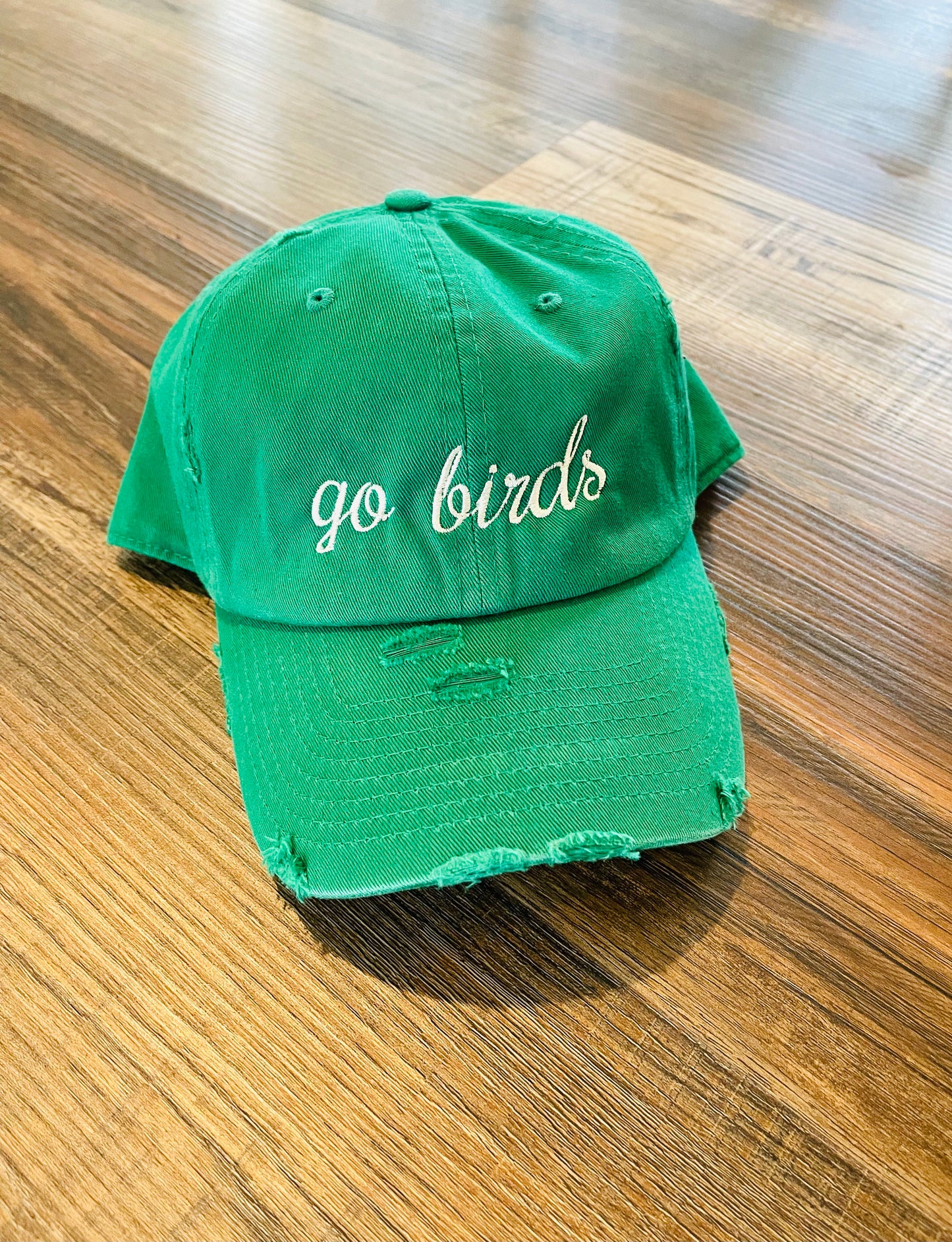 Go Birds distressed hat
