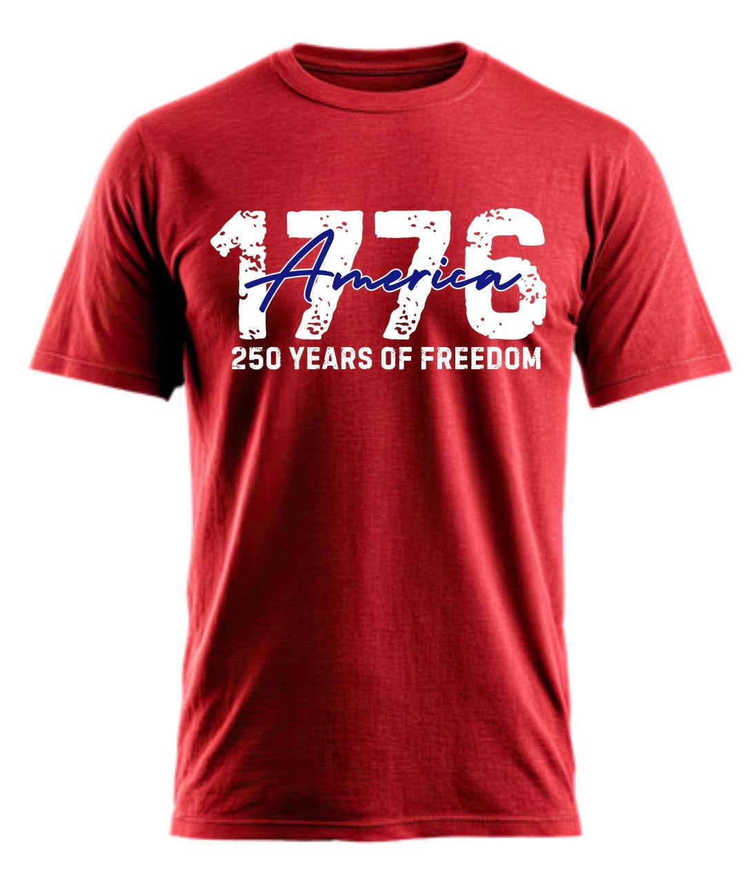 1776 Distressed Anniversary Tee