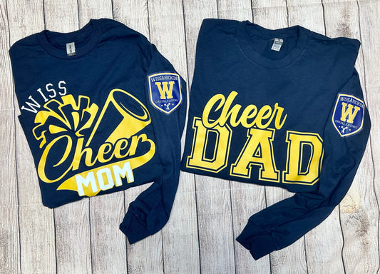 Wissahickon Cheer parent tops