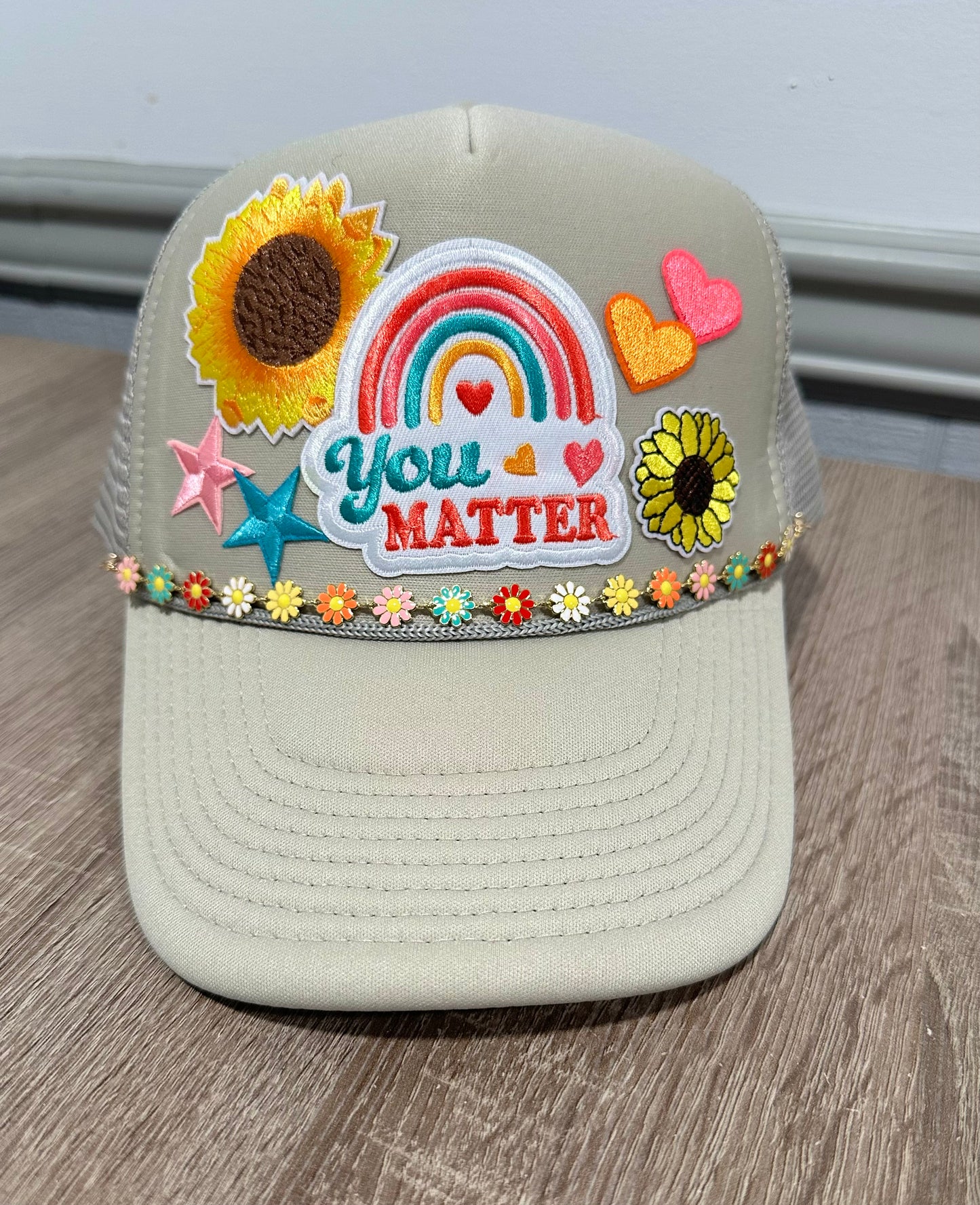 Uplifting trucker hats