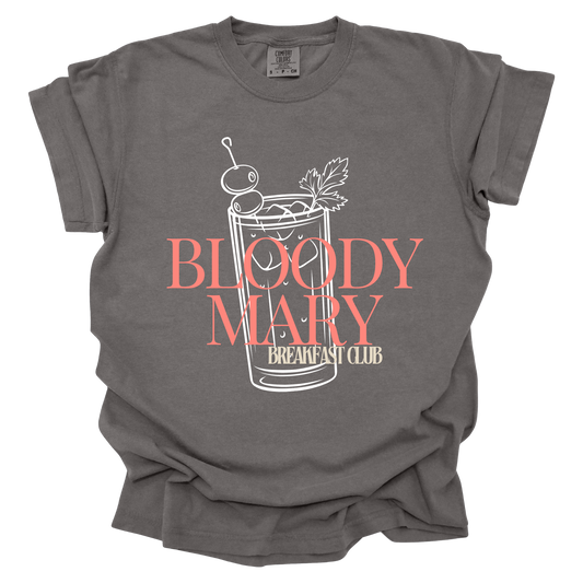 Bloody Mary breakfast club comfort colors tee