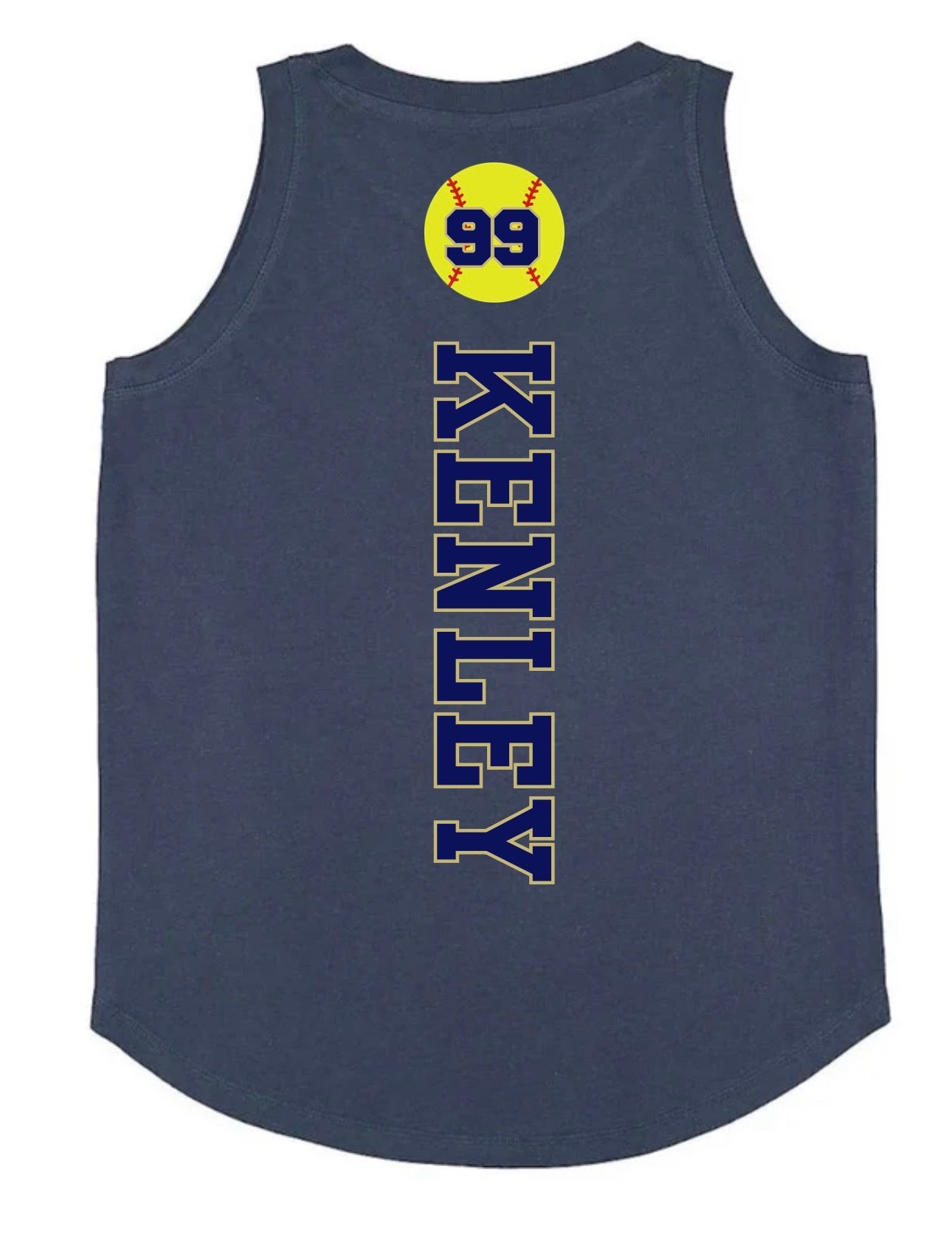 SF Softball Top Navy