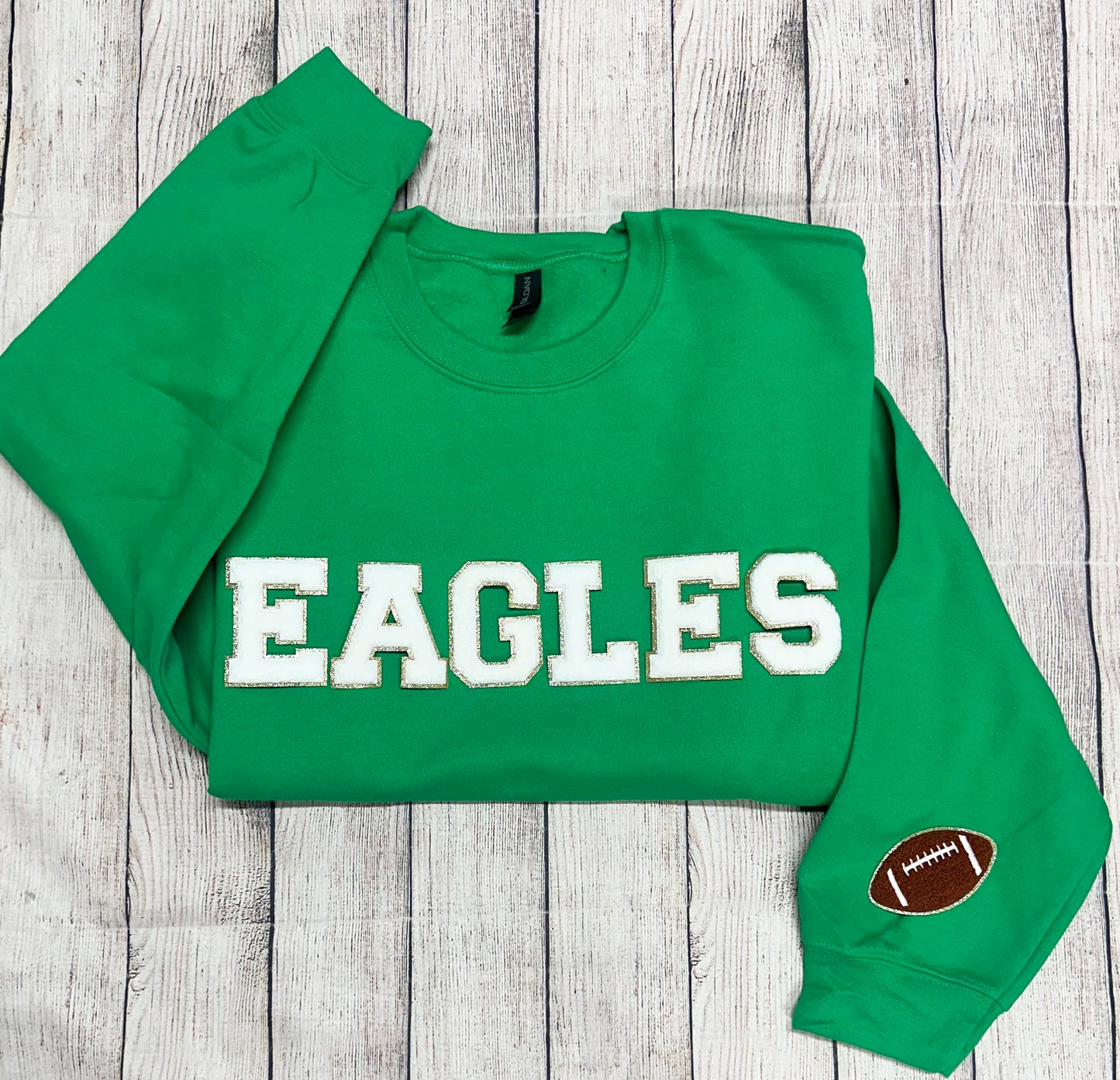Eagles patch sweatshirt
