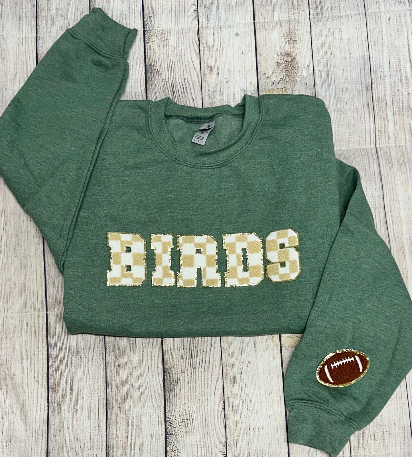 Patch sweatshirts