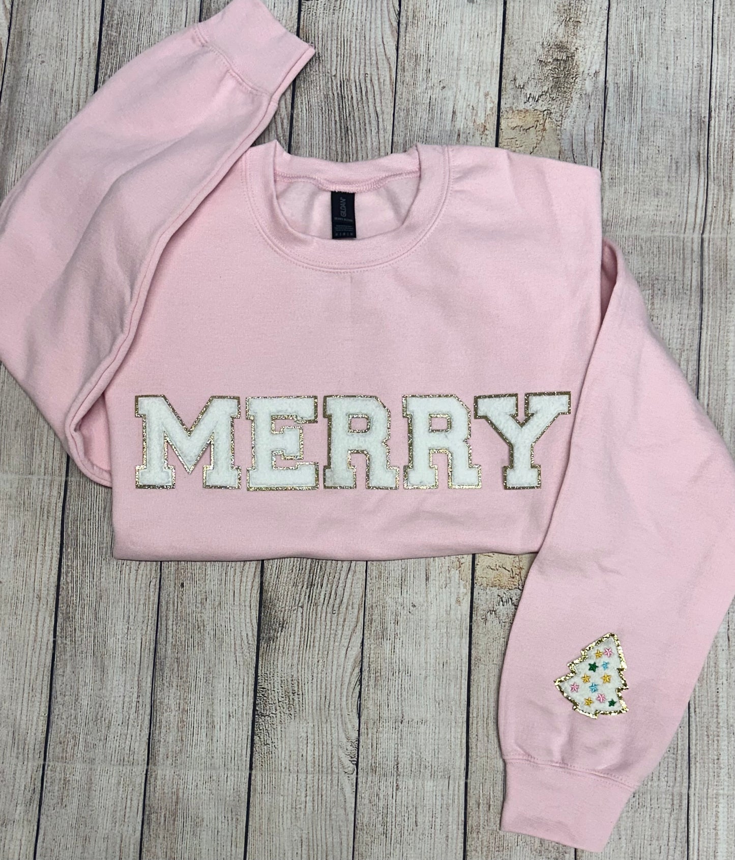 Patch sweatshirts
