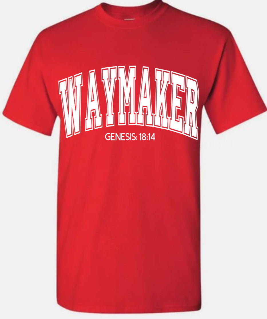 WAYMAKER genesis: 18:14 Tee – The Sorelle Shop