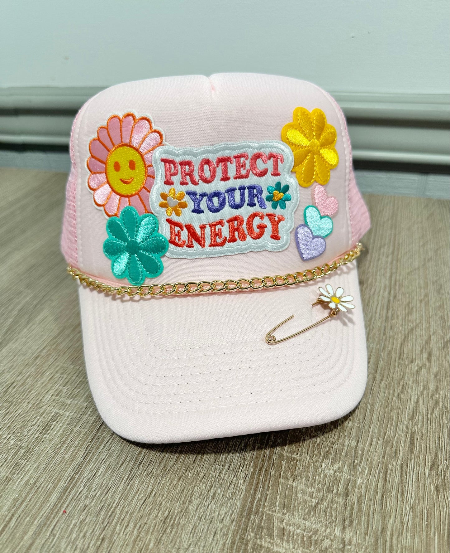 Uplifting trucker hats