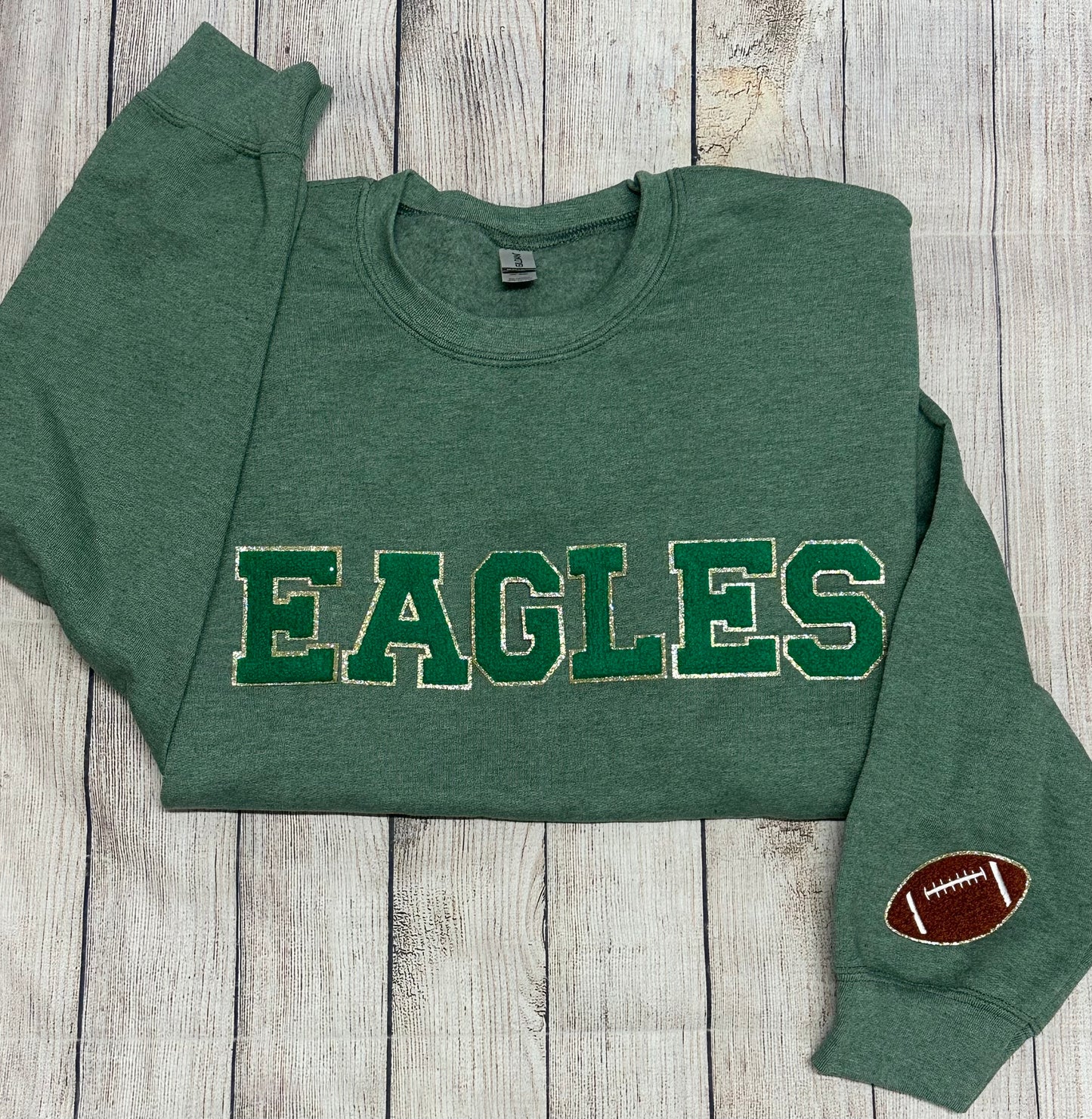 Patch sweatshirts
