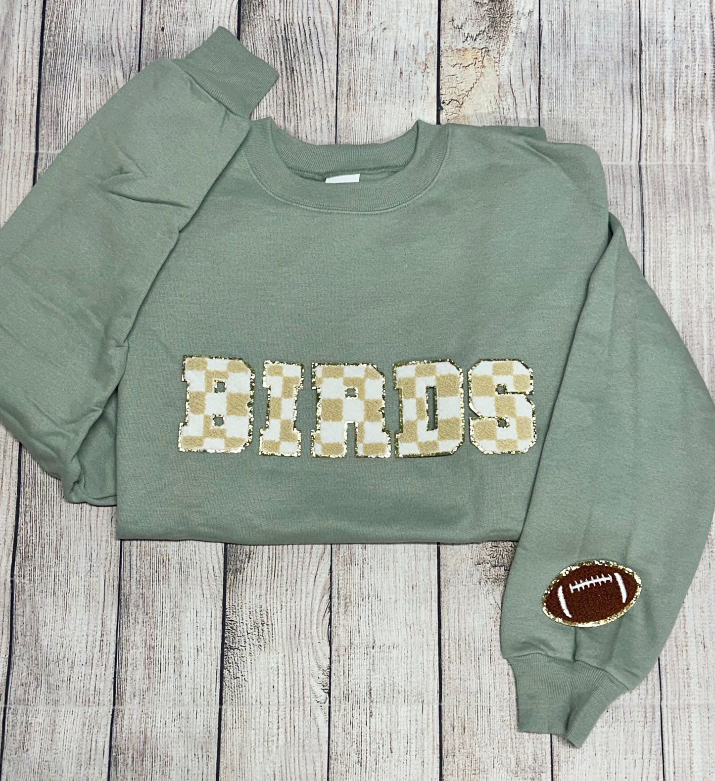Patch sweatshirts