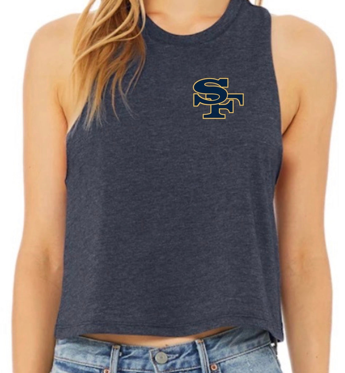SF Softball Top Navy