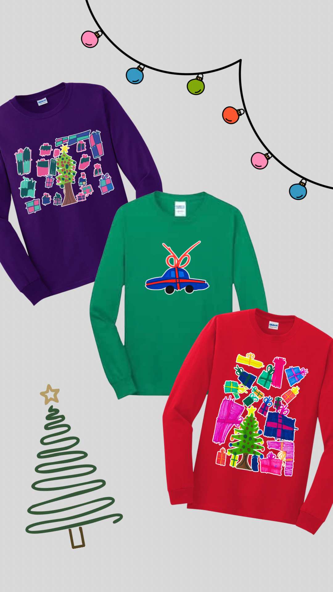 Custom Kids' Art Shirts