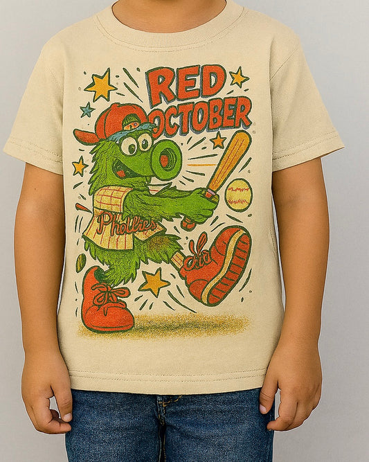 Red October little slugger tee