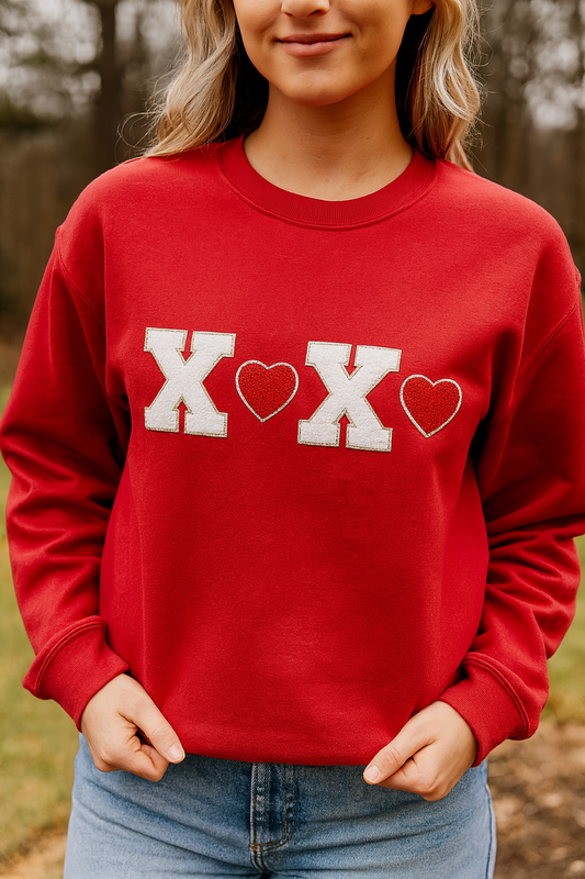 XOXO Patch Sweatshirt