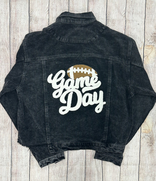 Game day corduroy jacket