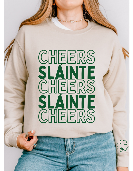 Cheers Sláinte Sweatshirt