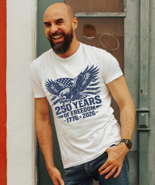 250 years of Freedom Eagle Tee