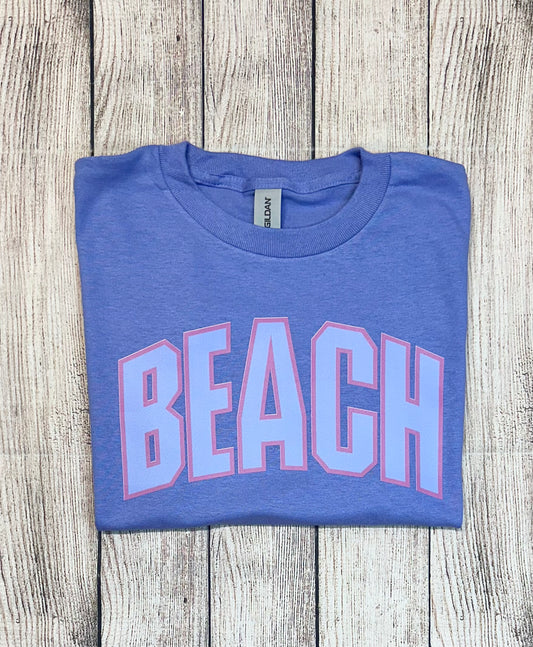 Kids beach tee