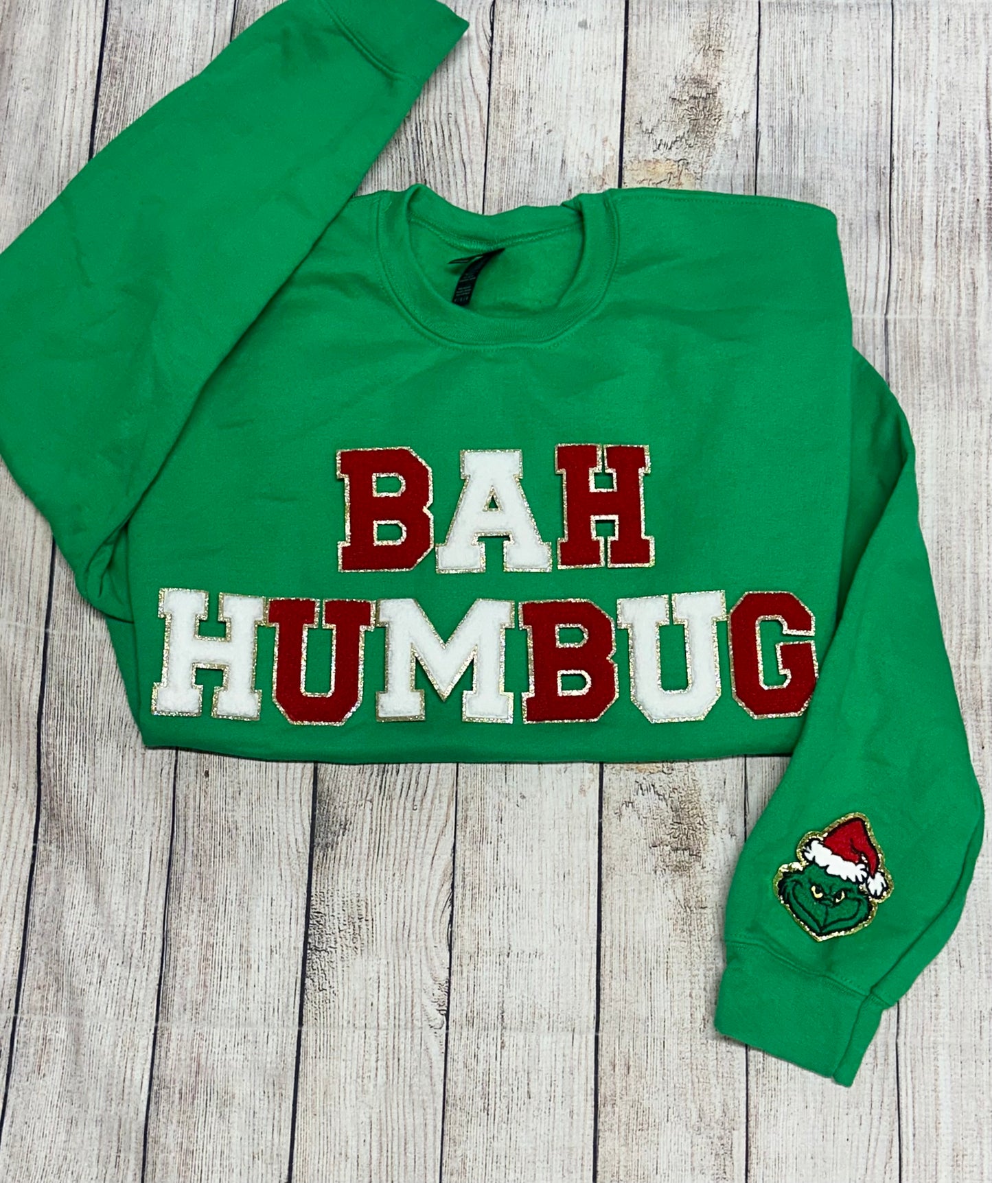 Patch sweatshirts