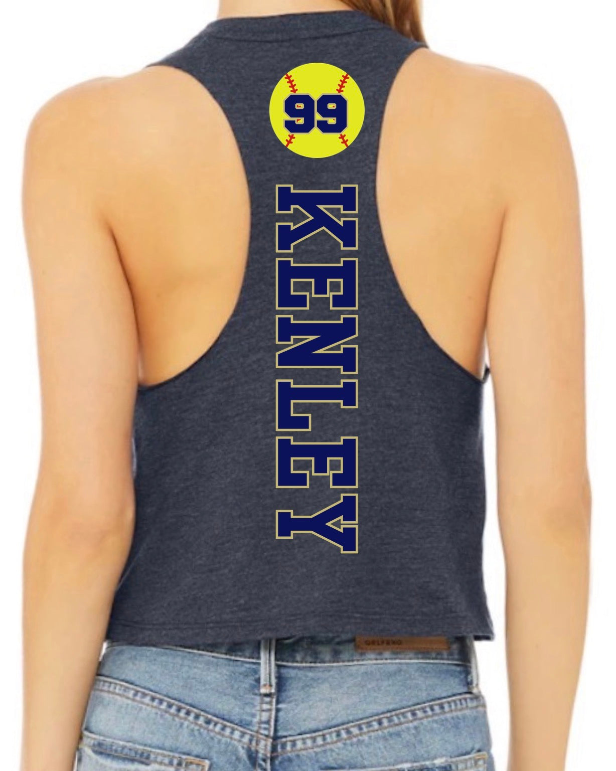 SF Softball Top Navy