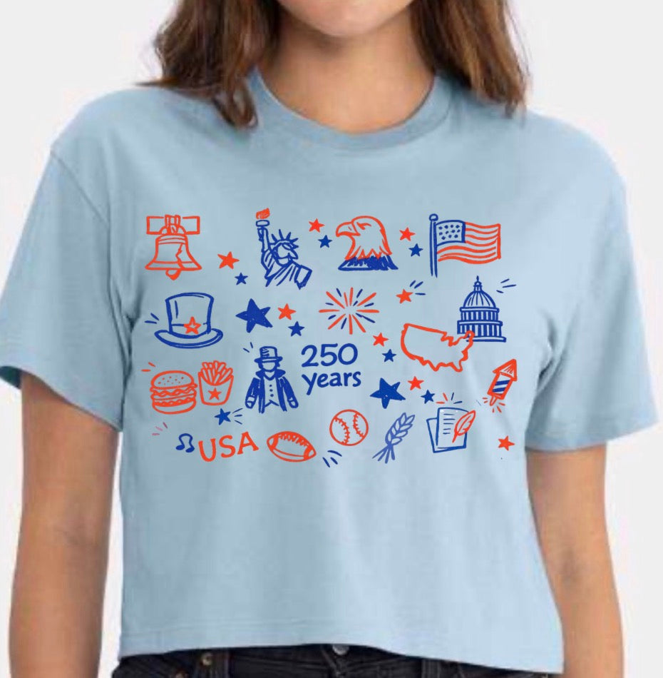 250 years celebration tee